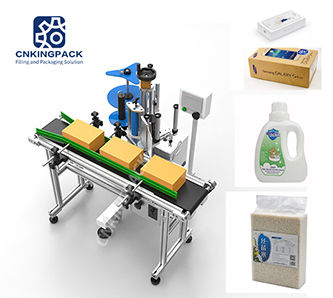 Automatic Single Side Flat Bottle Labeling machine