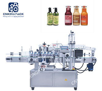 KP-160 Double Side Labeling Machine For Square Flat Bottle