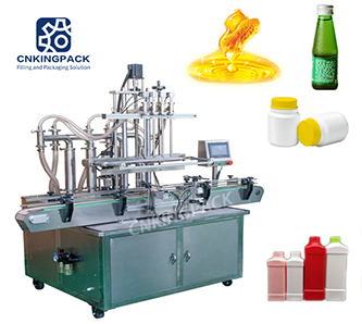AY-4D Automatic Liquid Filling Machine with Diving Nozzle