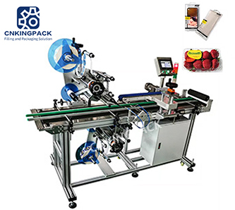 KP-200 Automatic Top and Bottom Labeling Machine for Box and Bottle