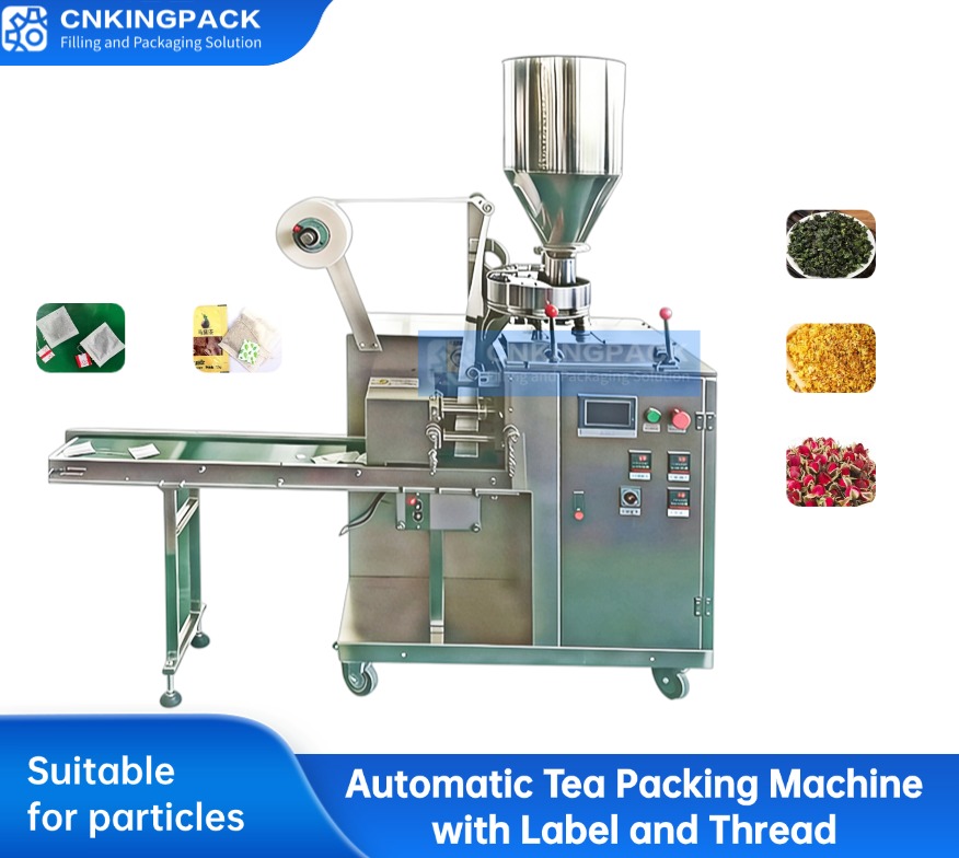 Automatic Tea Packing Machine with Label and Thread