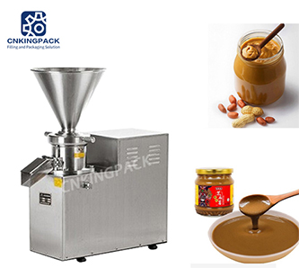 JMSC80 Horizontal Colloid Mill Peanut Butter Grinding Machine