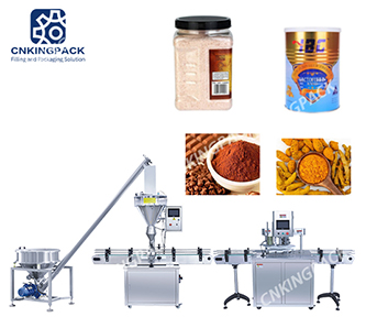 Milk Powder Filling and Can Seaming Machine