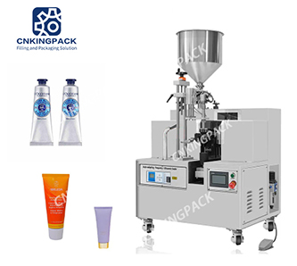 HX-002 Cream Ultrasonic Soft Plastic Tube Filling Sealing Machine