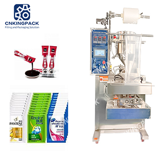 KPL-320YS Automatic Liquid Sauce Packing Machine 4 Side Sealing
