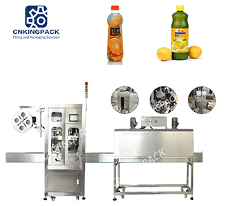 KP-260 Automatic Sleeve Labeling Machine with Electric Shrink Tunnel
